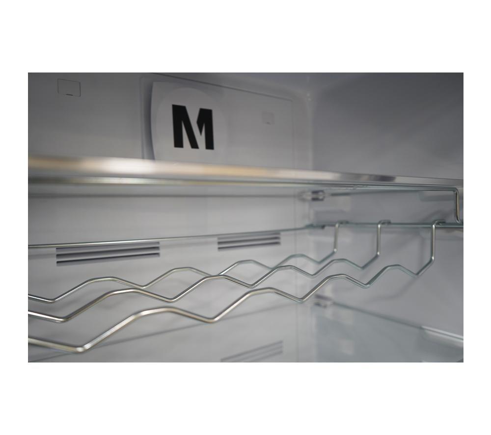 MONTPELLIER Retro Style MAB190K 70/30 Fridge Freezer - Black image number 3 of 11