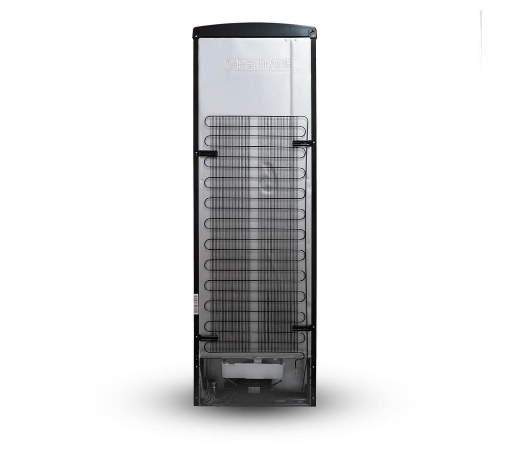 MONTPELLIER Retro Style MAB190K 70/30 Fridge Freezer - Black image number 9 of 11