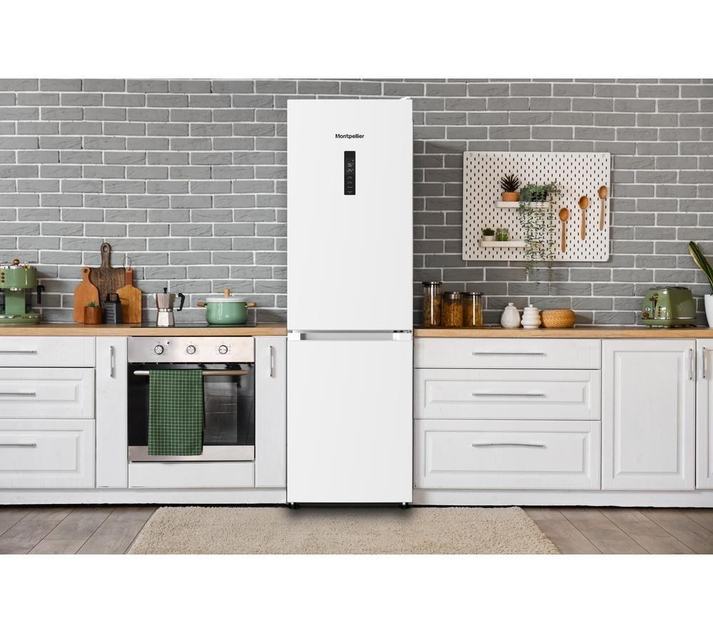 MONTPELLIER MDANF188W 70/30 Fridge Freezer - White image number 2 of 7