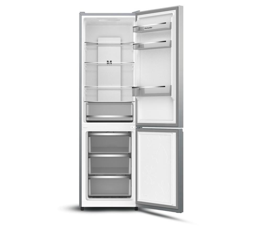 MONTPELLIER MDANF188X 70/30 Fridge Freezer - Inox image number 3 of 7