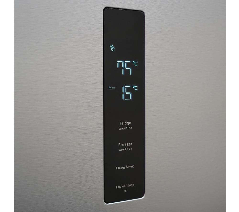 MONTPELLIER MDANF188X 70/30 Fridge Freezer - Inox image number 5 of 7