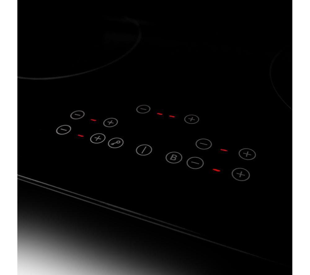 MONTPELLIER MINH59 59 cm Electric Induction Hob - Black image number 3 of 5