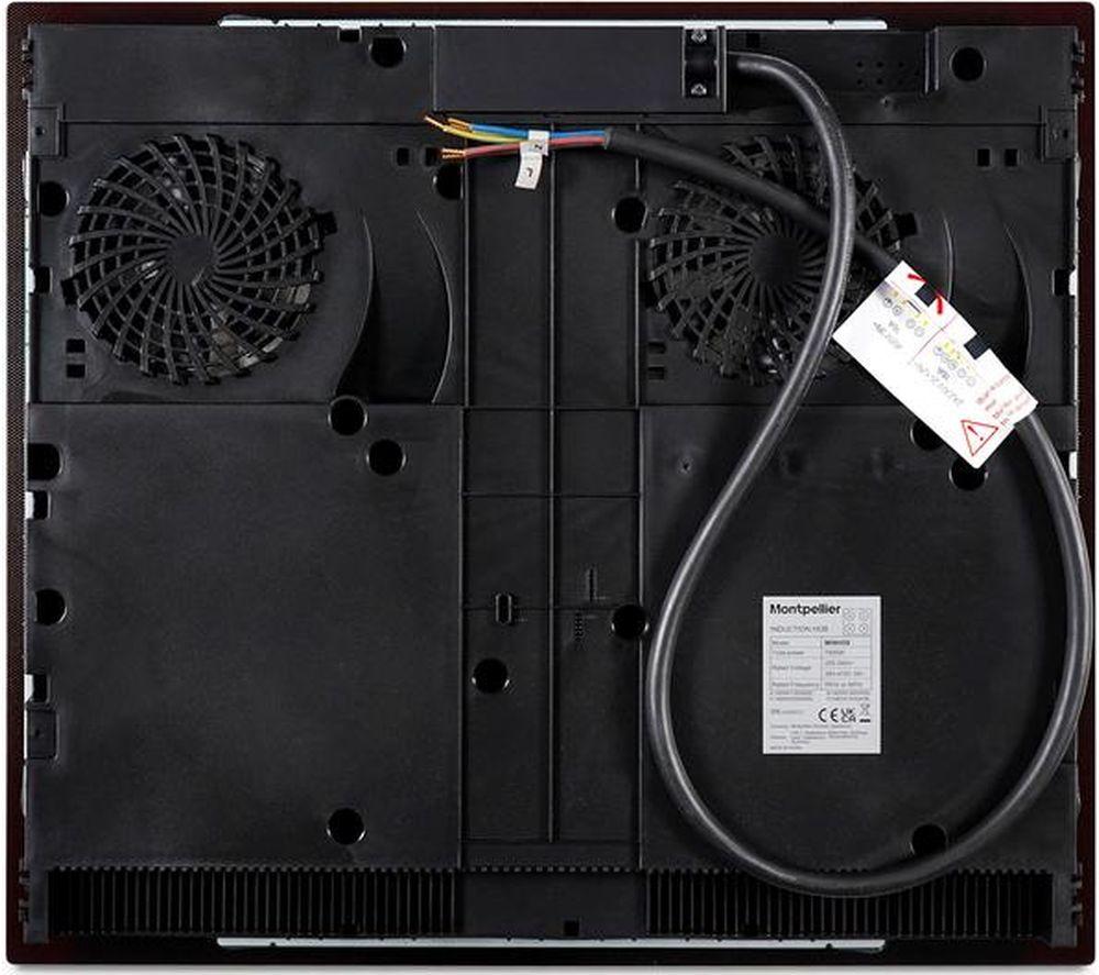 MONTPELLIER MINH59 59 cm Electric Induction Hob - Black image number 4 of 5