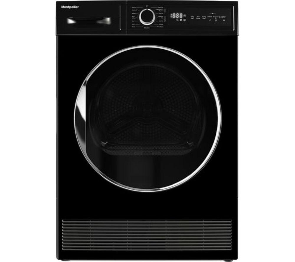 Montpellier Mtdc8sdk 8Kg Black Condenser Sensor Dry Tumble Dryer - Image 6