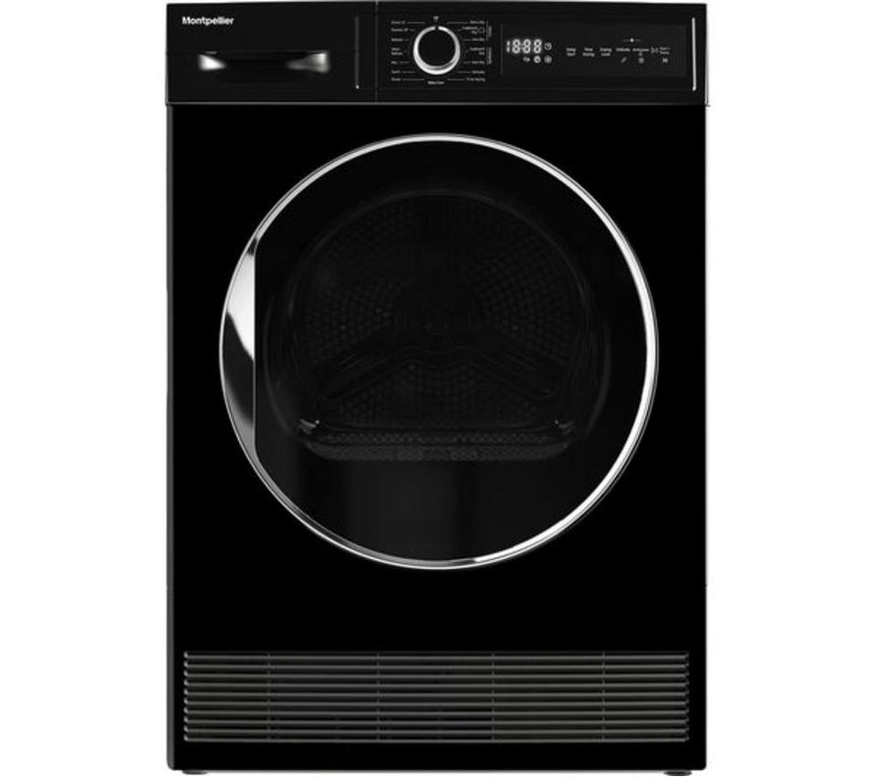 MONTPELLIER MTDC8SDK 8 kg Condenser Tumble Dryer - Black