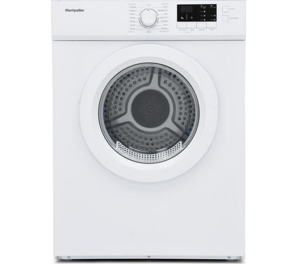 MONTPELLIER MVSD7W 7 kg Vented Tumble Dryer - White