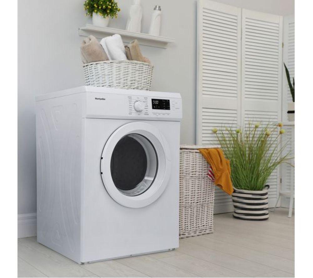 MONTPELLIER MVSD7W 7 kg Vented Tumble Dryer - White image number 2 of 3