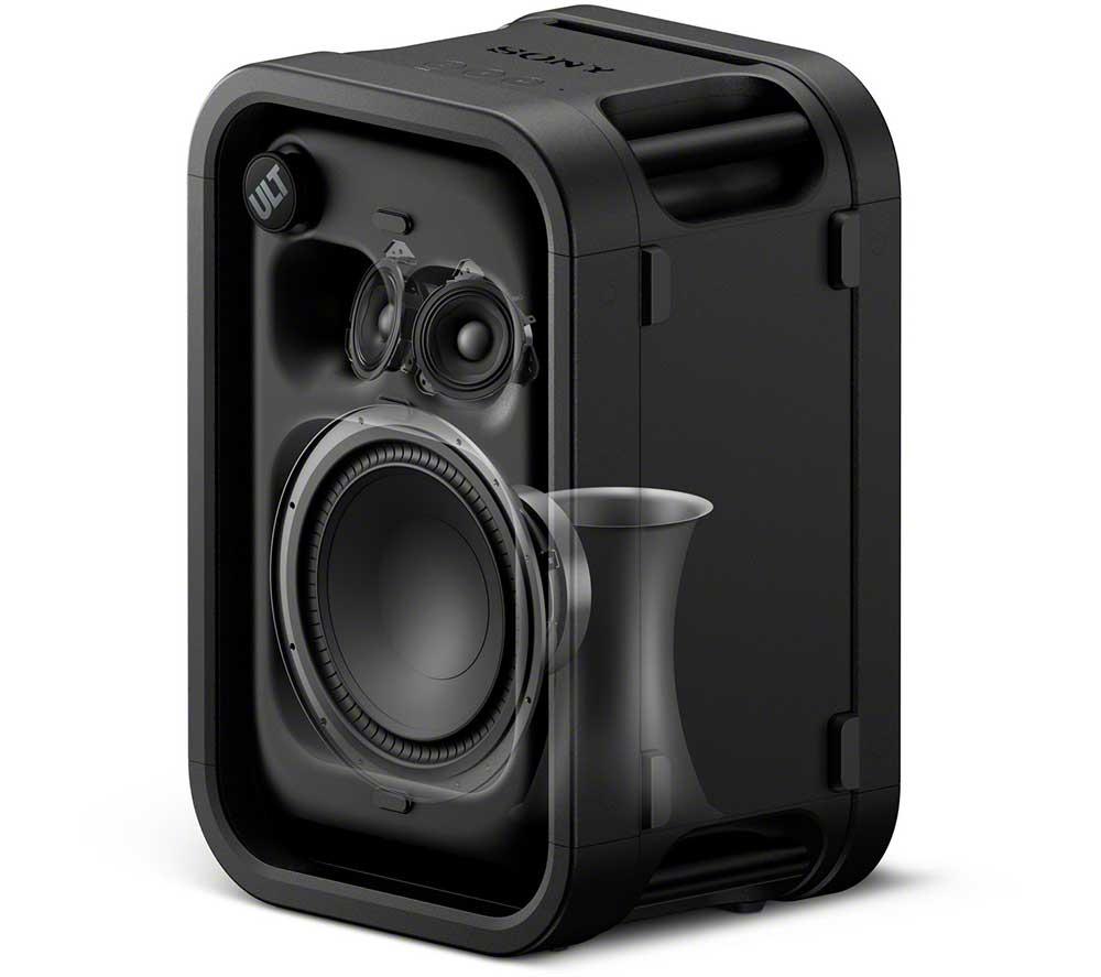 SONY ULT Tower 5 Wireless Multi-room Megasound Party Speaker - Black image number 21 of 22