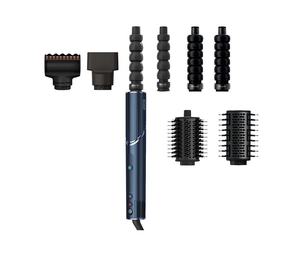 SHARK FlexStyle HD486UKBL 6-in-1 Air Styler & Dryer - Navy Blue Limited Edition