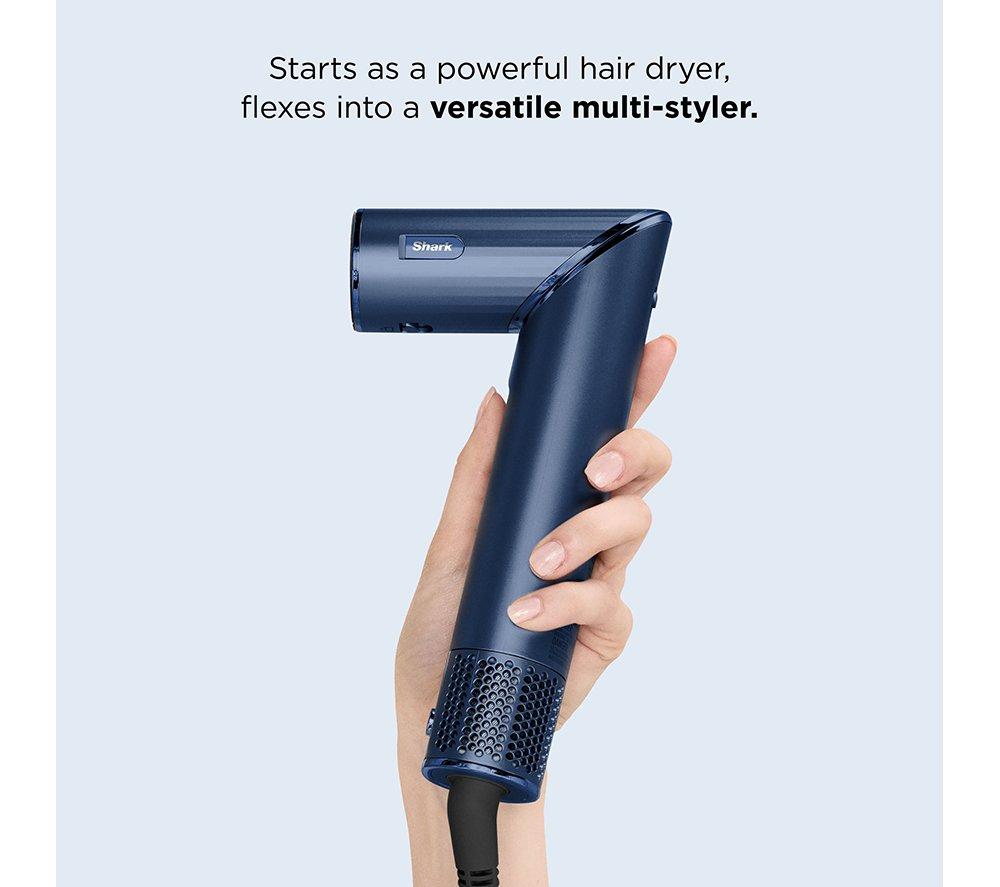SHARK FlexStyle HD486UKBL 6-in-1 Air Styler & Dryer - Navy Blue Limited Edition image number 2 of 15
