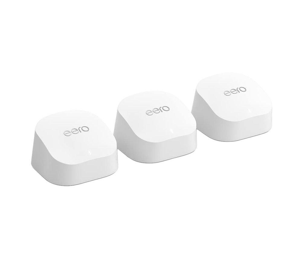 Eero 6+ Mesh Wi-Fi Router - Dual-band, Pack of Three