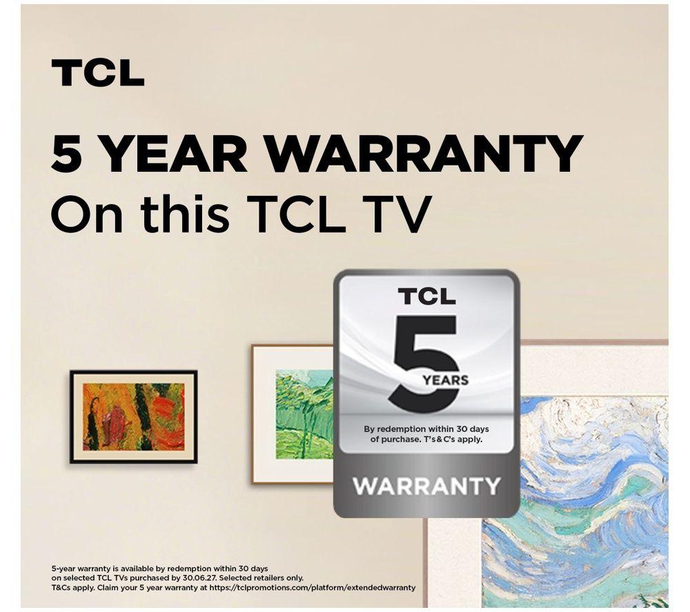 TCL NXTVISION A400 Pro 43" QLED 4K HDR Smart Google TV - 43A400 PRO-UK image number 6 of 8