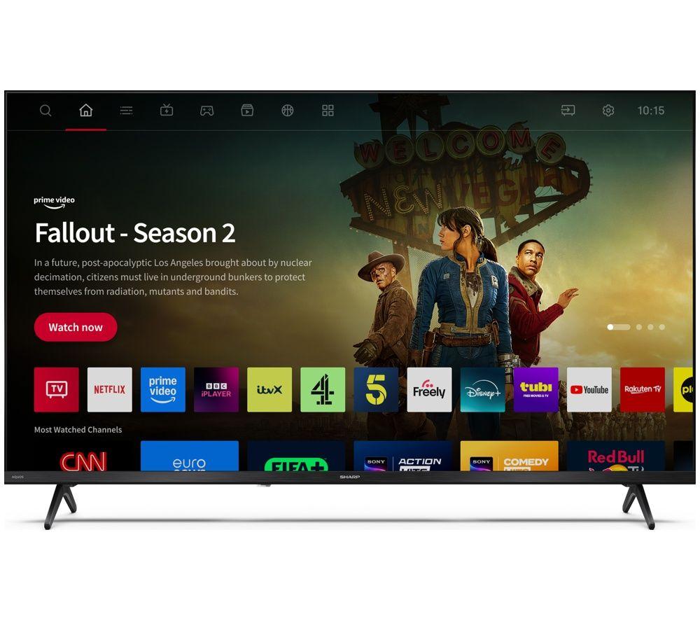 SHARP 2T-C40JF3755KB 40" Smart Full HD HDR QLED TV image number 2 of 5
