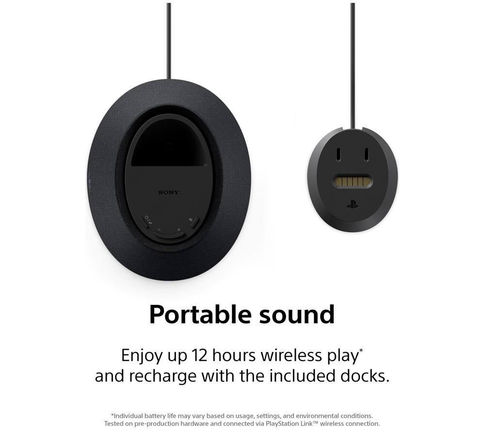PLAYSTATION Pulse Elevate 2.0 Wireless PC Speakers - Midnight Black image number 6 of 11