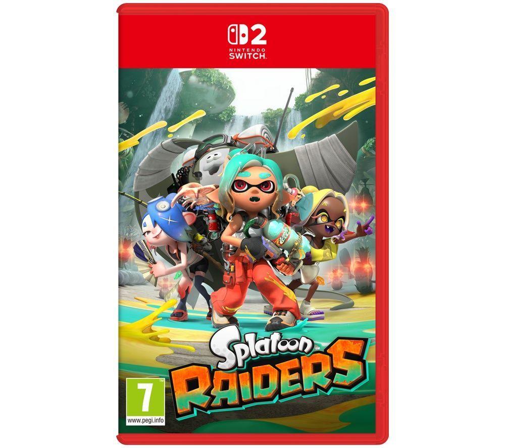NINTENDO Switch 2, Splatoon Raiders and Super Mario Bros (40th Anniversary Keychain) Bundle image number 5 of 8
