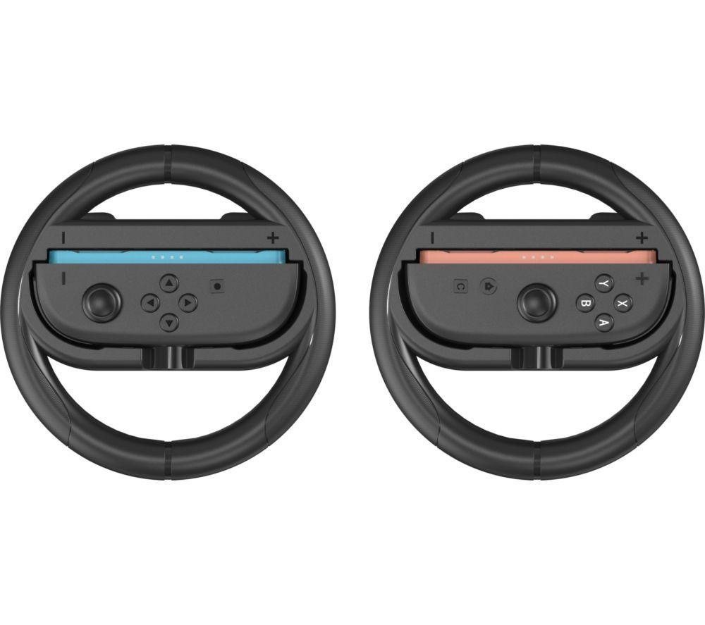 NINTENDO Switch 2, Super Mario Bros 40th Anniversary Keychain, Nintendo Joy-Con Racing Wheels & Mario Kart World Bundle image number 9 of 16