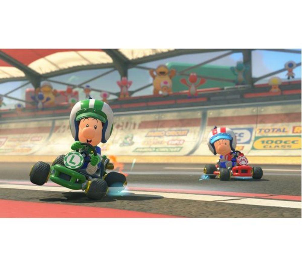 NINTENDO Switch 2, Super Mario Bros 40th Anniversary Keychain, Nintendo Joy-Con Racing Wheels & Mario Kart World Bundle image number 13 of 16