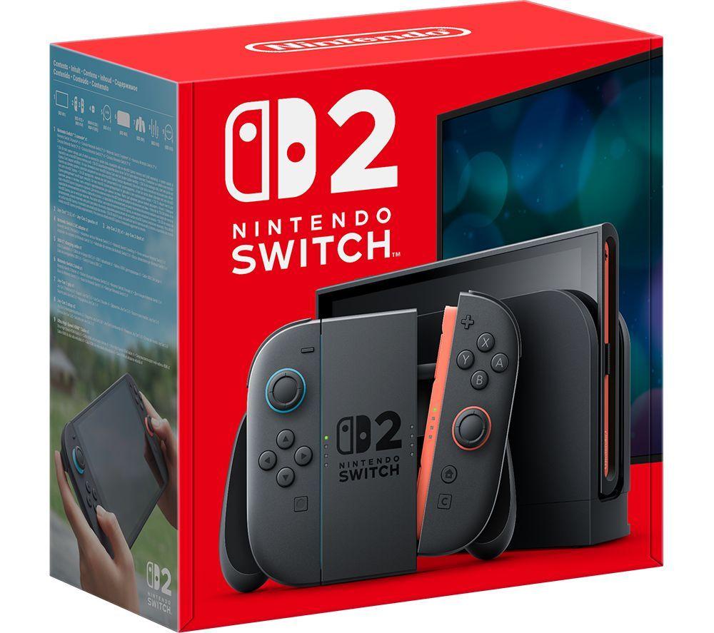 NINTENDO Switch 2, Super Mario Bros 40th Anniversary Keychain & Donkey Kong Bananza Bundle image number 2 of 11