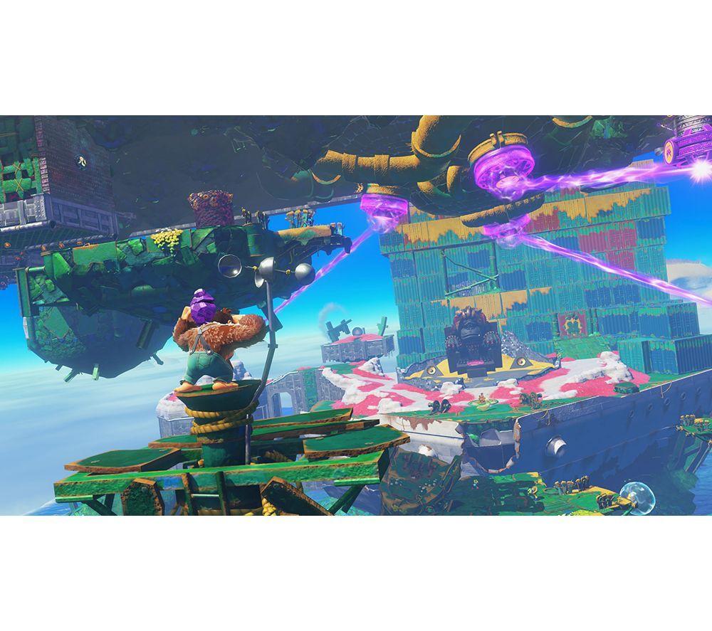 NINTENDO Switch 2, Super Mario Bros 40th Anniversary Keychain & Donkey Kong Bananza Bundle image number 10 of 11