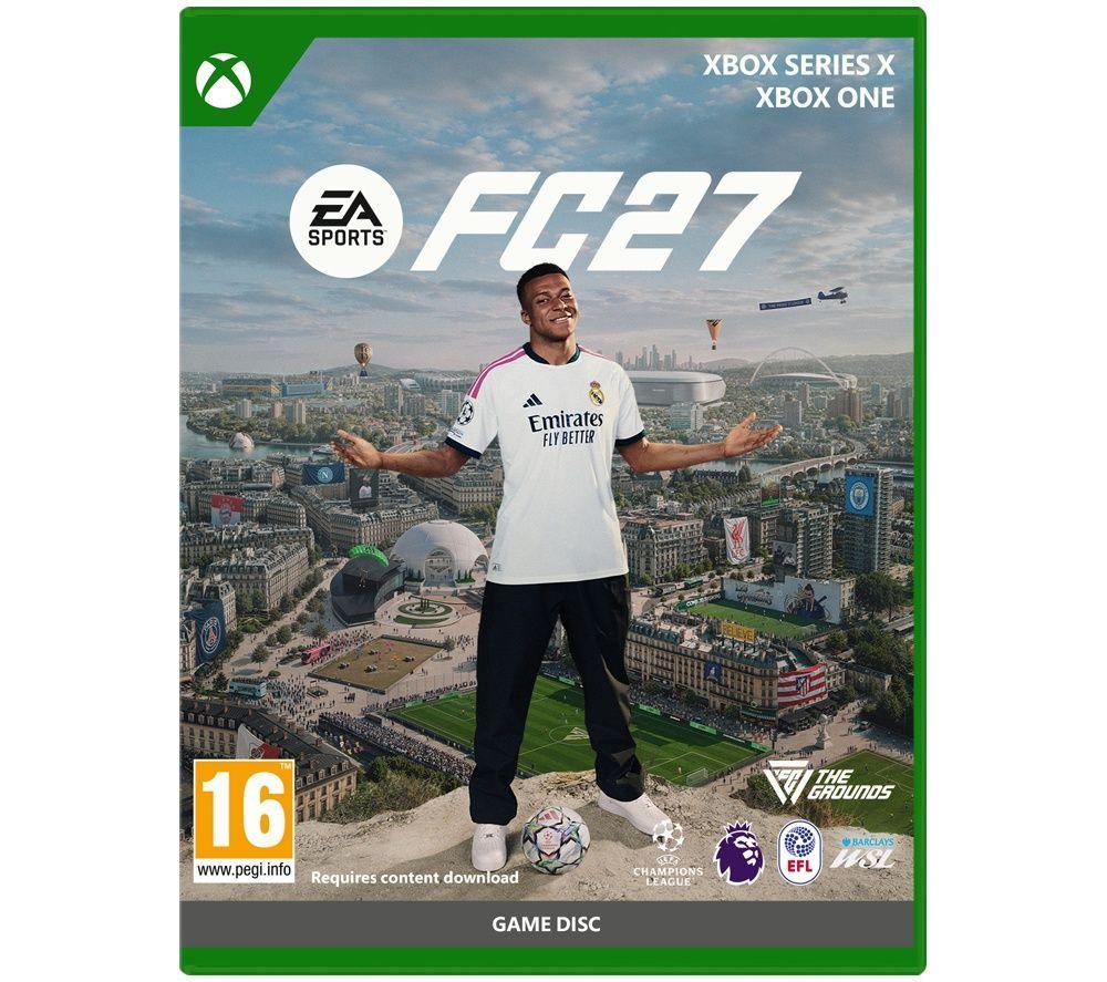 MICROSOFT XBOX Series X (1 TB), EA SPORTS FC27 (XBOX Series X|S) & Cloud II Pro 7.1 Gaming Headset Bundle image number 8 of 16