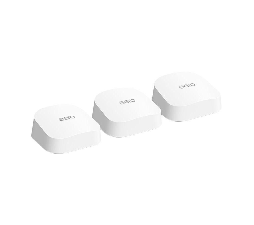 Eero 7 Mesh Wi-Fi Router - Triple pack, Dual-band