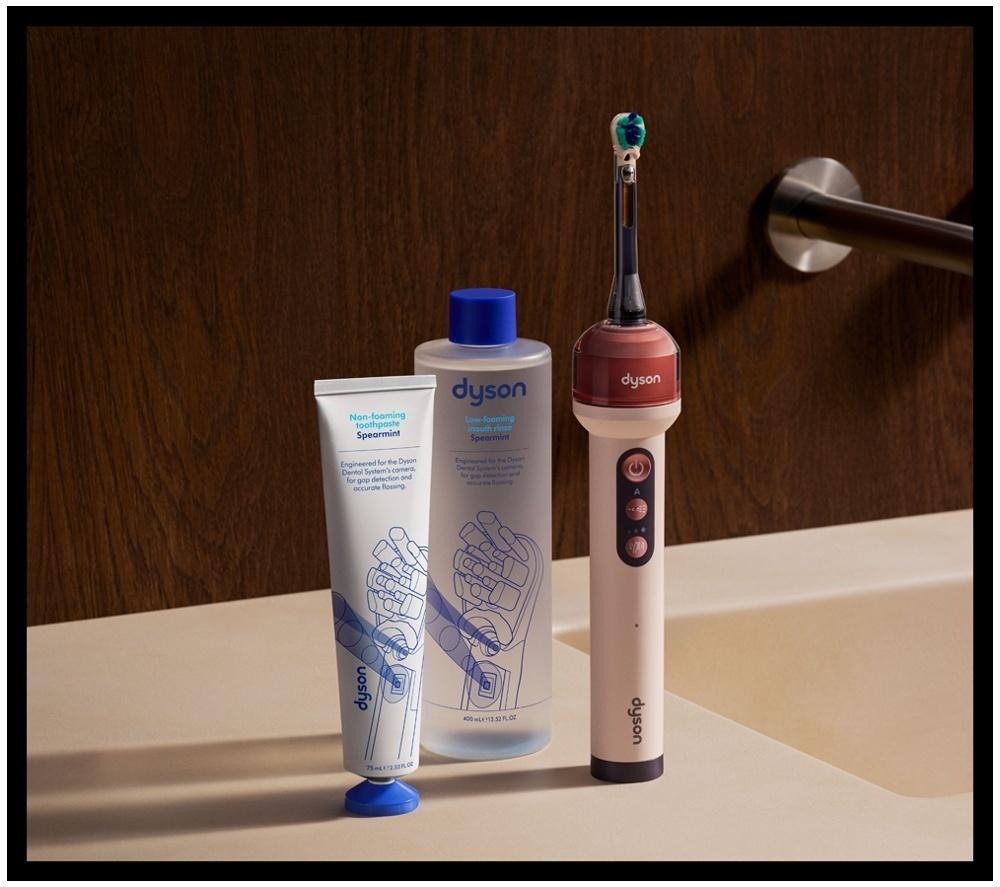 DYSON CameraJet Electric Toothbrush with Flosser - Ceramic Pink image number 2 of 12