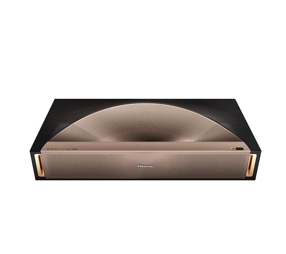 HISENSE L9QTUK Smart 4K Ultra HD Laser TV Projector - Coffee & Black Walnut