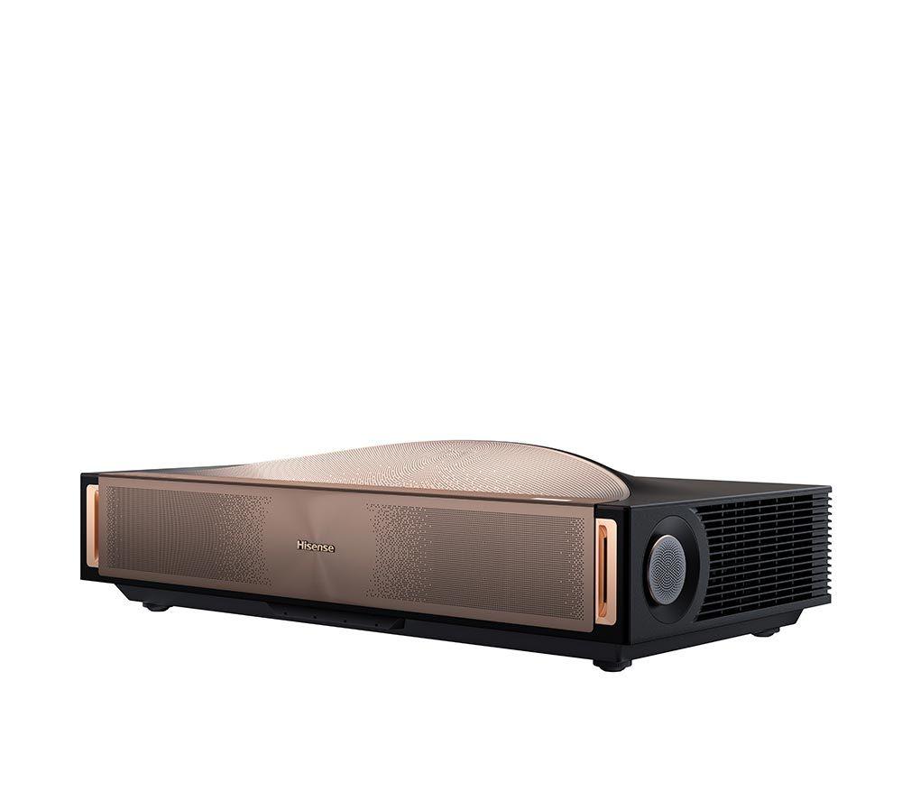 HISENSE L9QTUK Smart 4K Ultra HD Laser TV Projector - Coffee & Black Walnut image number 3 of 5