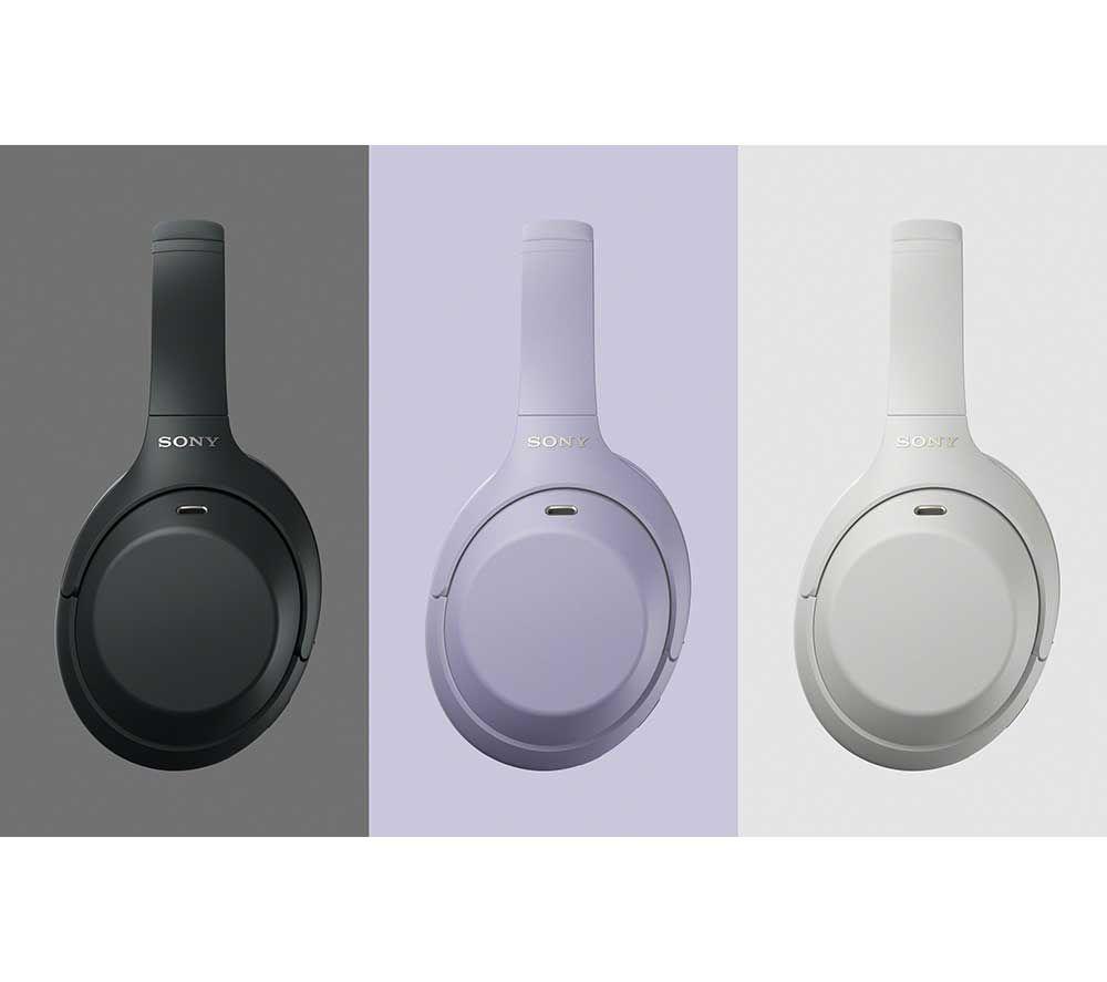 SONY WH-1000XM4C Wireless Bluetooth Noise-Cancelling Headphones - Lavender image number 11 of 18