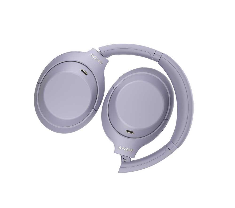 SONY WH-1000XM4C Wireless Bluetooth Noise-Cancelling Headphones - Lavender image number 16 of 18