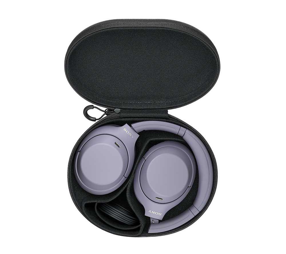 SONY WH-1000XM4C Wireless Bluetooth Noise-Cancelling Headphones - Lavender image number 18 of 18