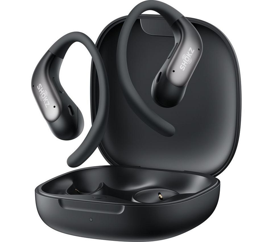 SHOKZ OpenFit Air 2 Wireless Bluetooth Earbuds - Black