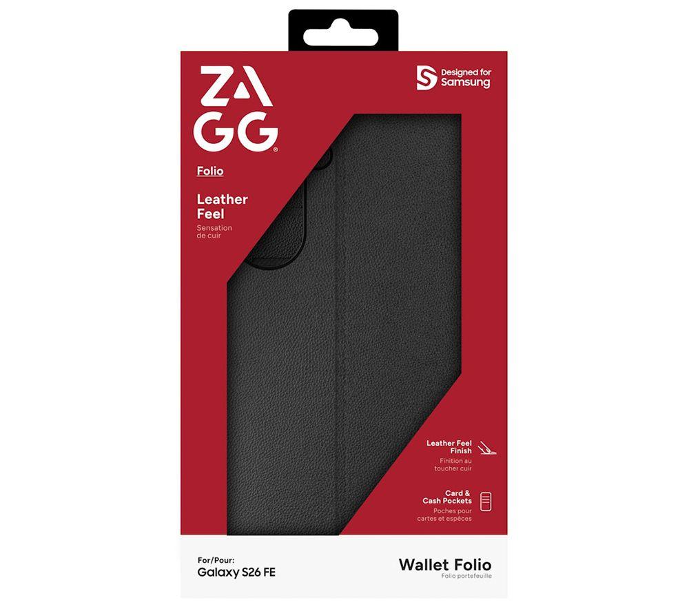 ZAGG Folio Samsung S26 FE Case - Black image number 2 of 3