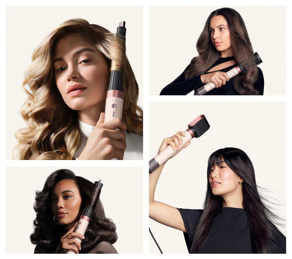 DYSON Airwrap Co-anda 2x Straight + Wavy Multi-Styler & Dryer - Ceramic Pink & Rose Gold image number 5 of 10
