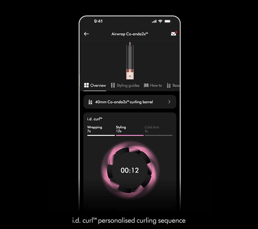 DYSON Airwrap Co-anda 2x Straight + Wavy Multi-Styler & Dryer - Ceramic Pink & Rose Gold image number 10 of 10
