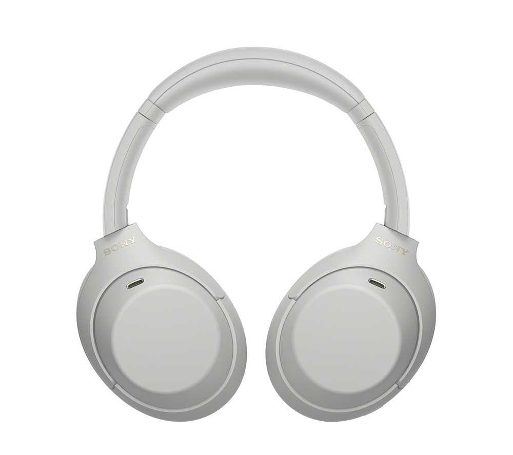 SONY WH-1000XM4C Wireless Bluetooth Noise-Cancelling Headphones - Platinum Silver image number 15 of 18