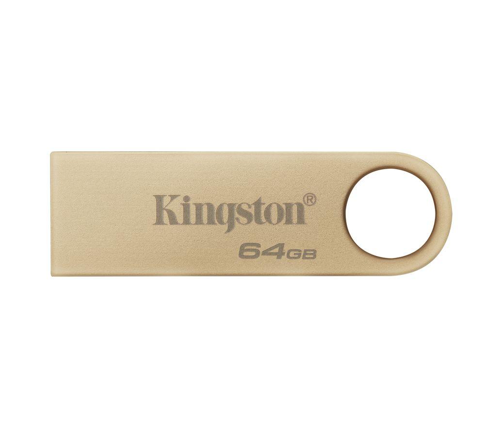 KINGSTON DataTraveler SE9 G3 USB 3.2 Flash Drive - 64 GB, Gold image number 3 of 3