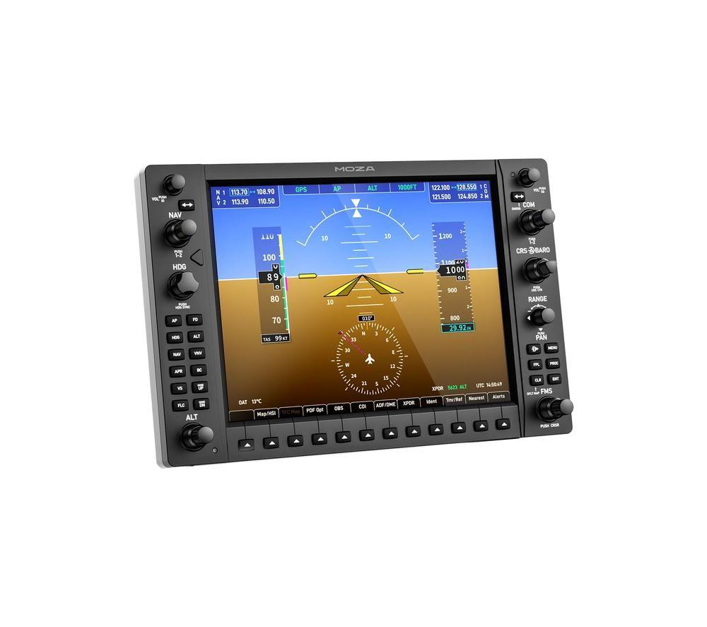 MOZA MGX1000 Flight Simulator Instrument Panel - Black image number 3 of 6