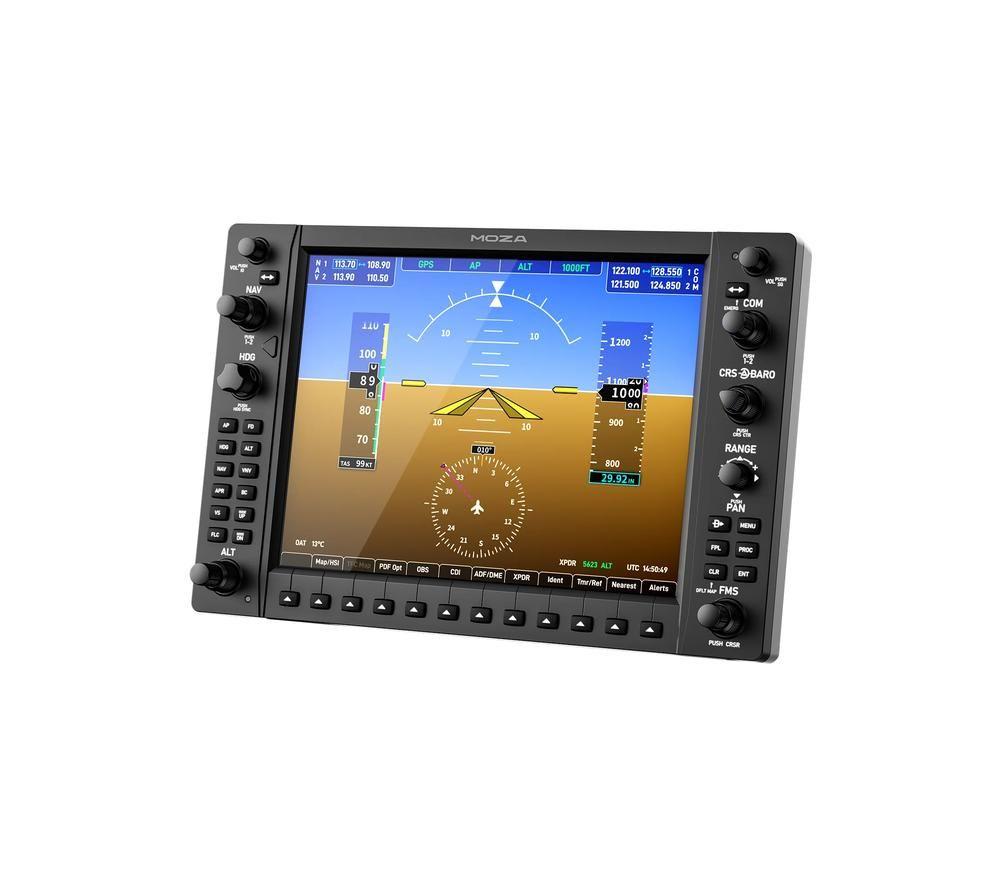MOZA MGX1000 Flight Simulator Instrument Panel - Black image number 4 of 6