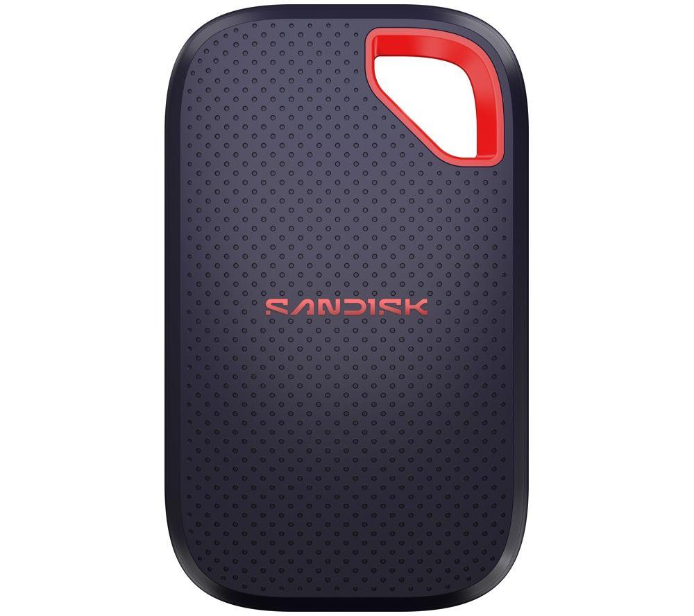 SANDISK Extreme Portable External SSD - 500 GB, Black