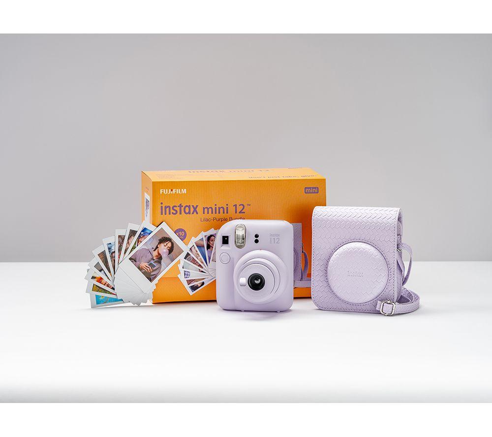INSTAX Mini 12 Instant Camera Bundle - Lilac Purple image number 4 of 7