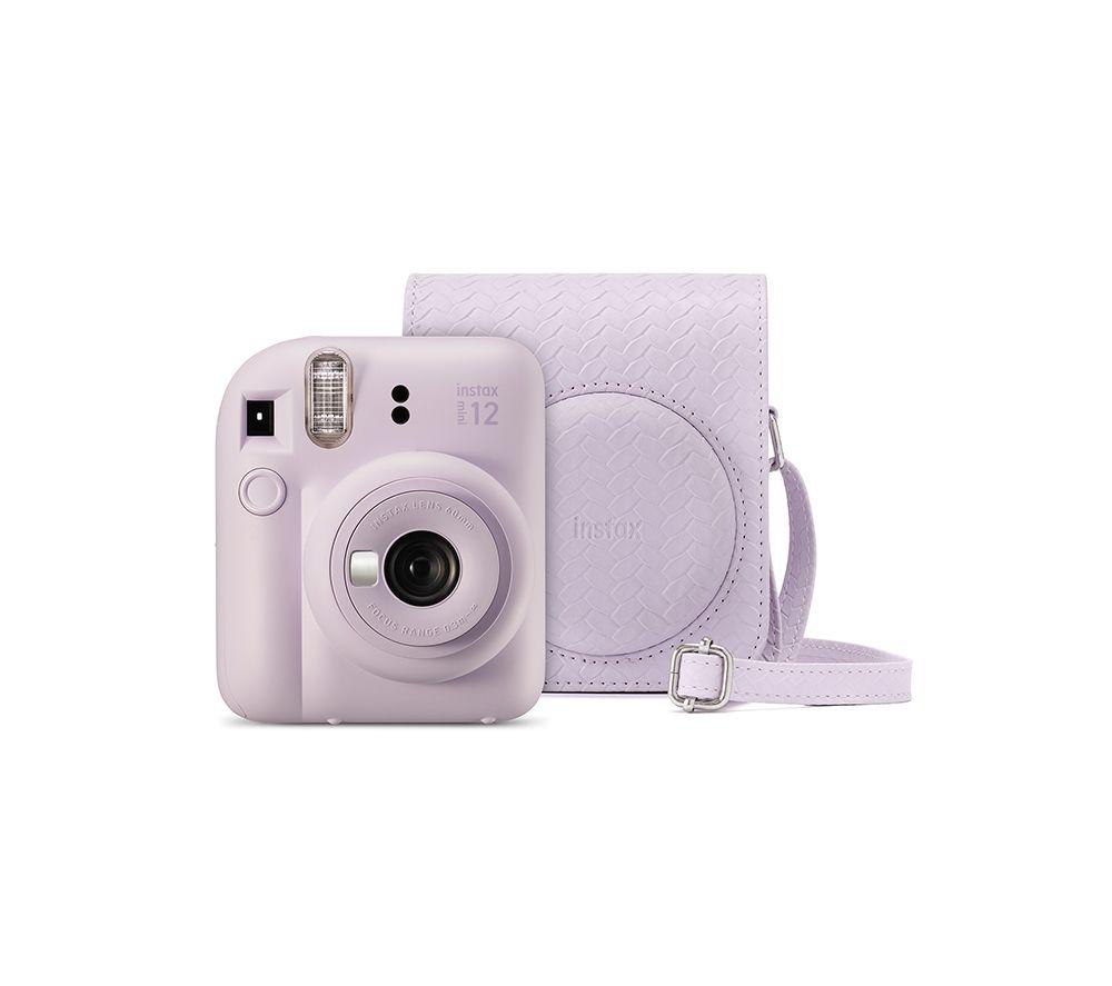 INSTAX Mini 12 Instant Camera Bundle - Lilac Purple image number 7 of 7