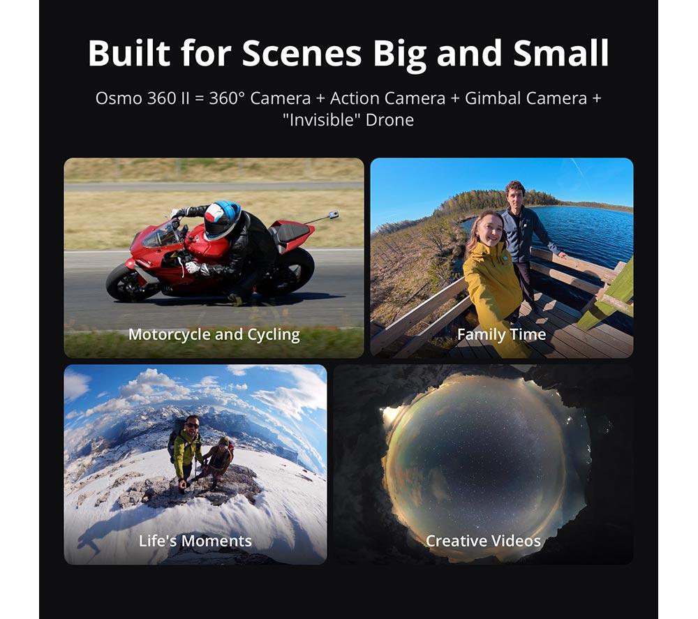 DJI Osmo 360 II 8K Action Camera Adventure Combo image number 3 of 21