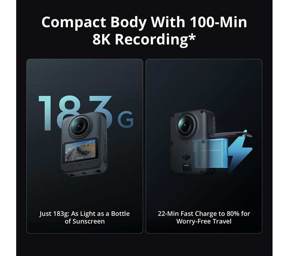 DJI Osmo 360 II 8K Action Camera Adventure Combo image number 9 of 21