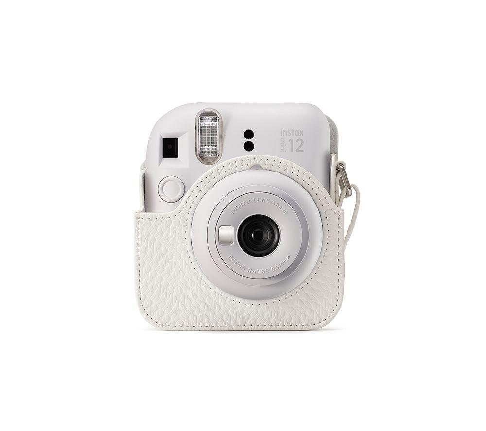 INSTAX Mini 12 Instant Camera Bundle - Clay White image number 7 of 7