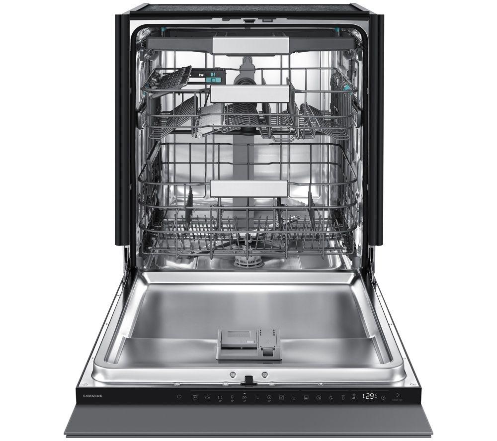 SAMSUNG Series 8 WaterJet Clean DW80H77JAI0U4 Full-size Fully Integrated WiFi-enabled Dishwasher image number 5 of 8