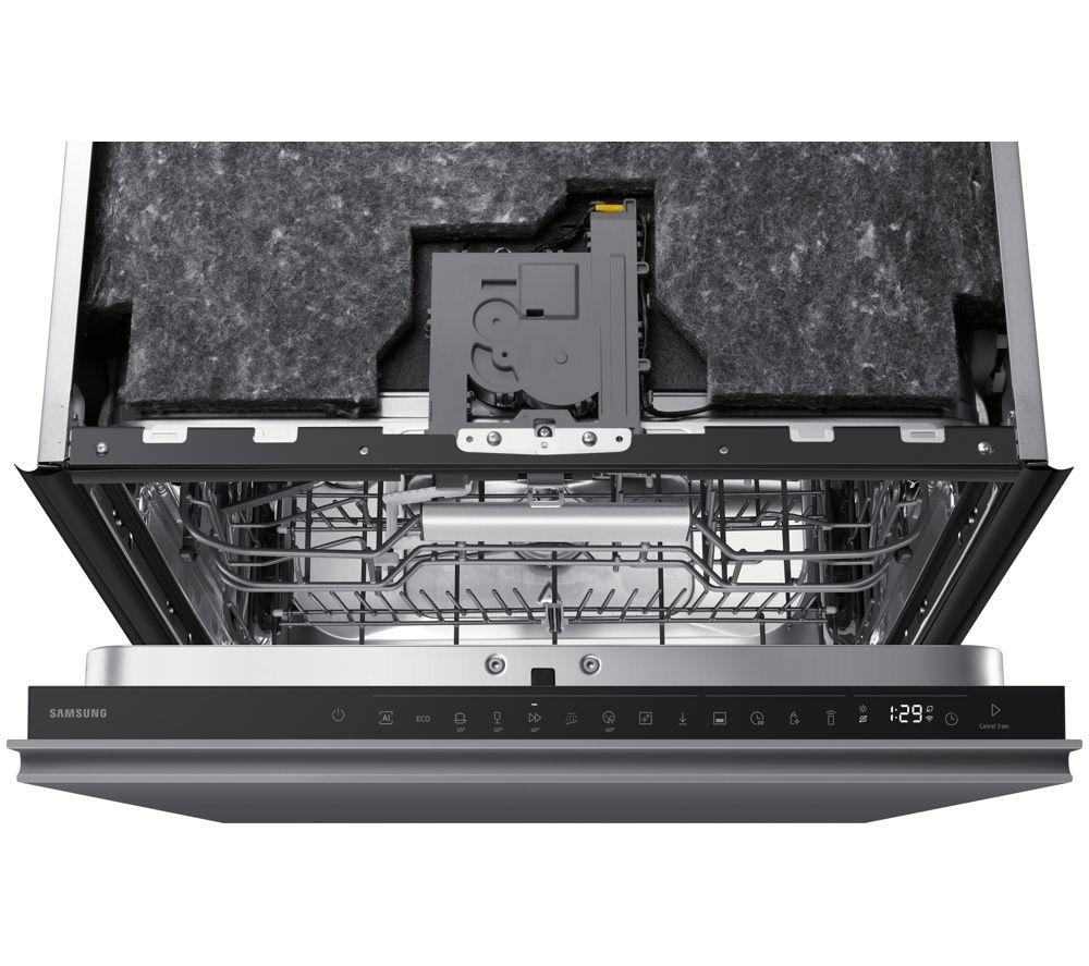 SAMSUNG Series 8 WaterJet Clean DW80H77JAI0U4 Full-size Fully Integrated WiFi-enabled Dishwasher image number 7 of 8