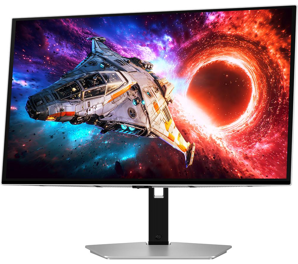 Samsung Odyssey OLED G80SH 27" 4K UHD Gaming Monitor, 0.03ms, 240Hz, Gsync Compatible, Freesync Premium Pro, HDMI 2.1, Displayport, USB-C, 3840x2160, Height Adjust, LS27HG802SUXXU - Image 3