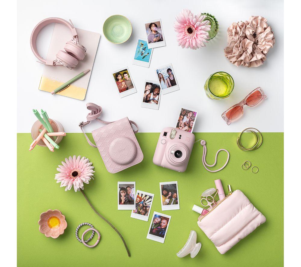 INSTAX Mini 12 Instant Camera Bundle - Blossom Pink image number 2 of 7