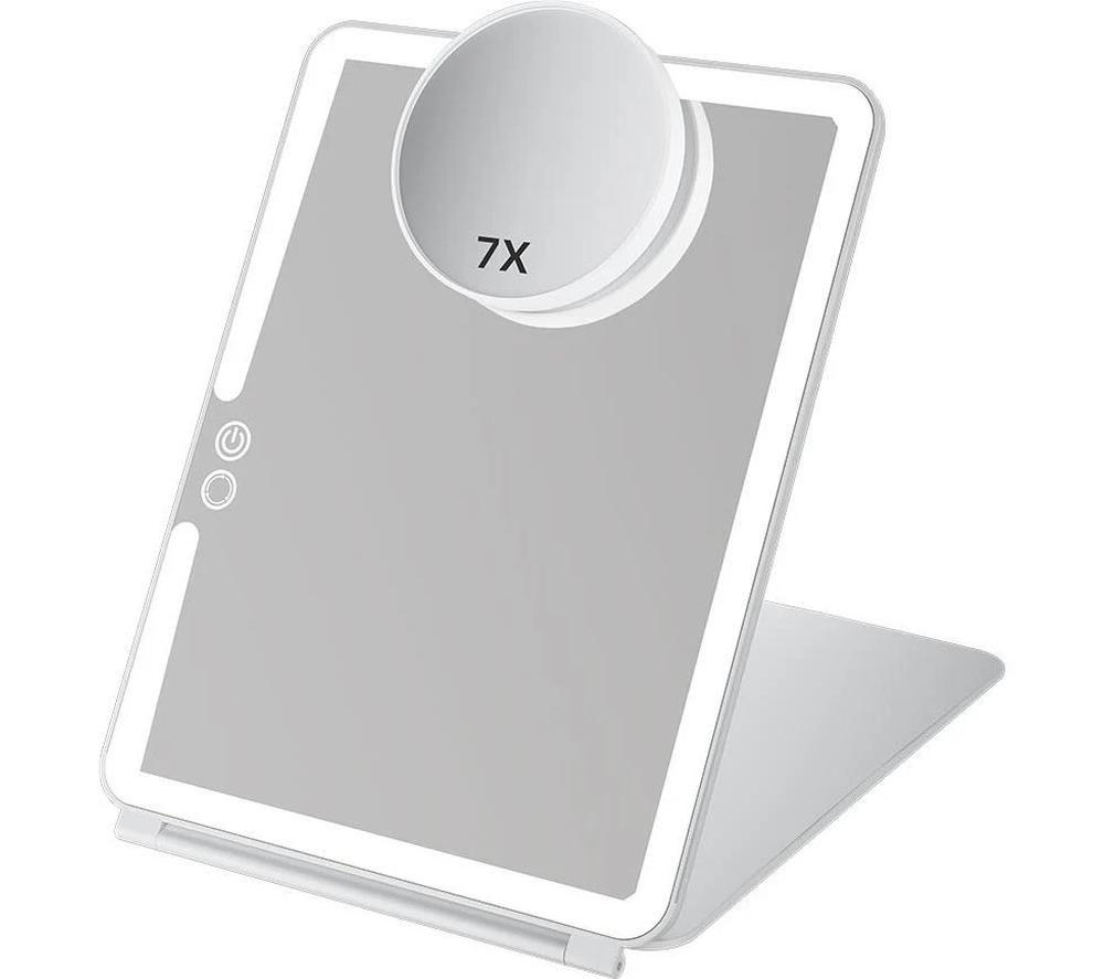 WELLCARE WEWCSM161 Foldable LED Makeup Mirror - White image number 5 of 5